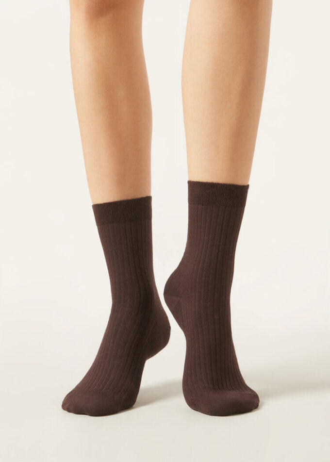 Kurze Socken aus Kaschmirmischung