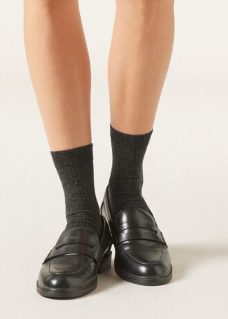 Kurze Socken aus Kaschmirmischung