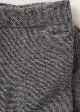 Kurze Socken mit verziertem Bündchen