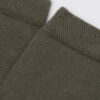 Kurze Socken mit verziertem Bündchen
