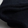 Lange gerippte Socken aus Wolle und Kaschmir