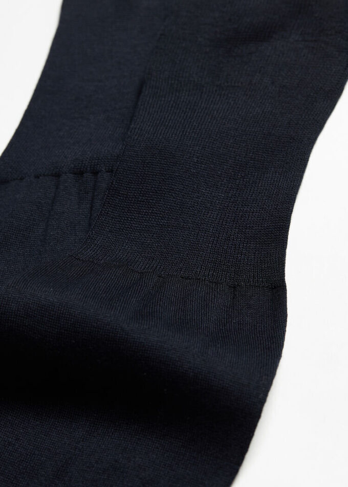 Lange Herrensocken aus Lisle-Garn