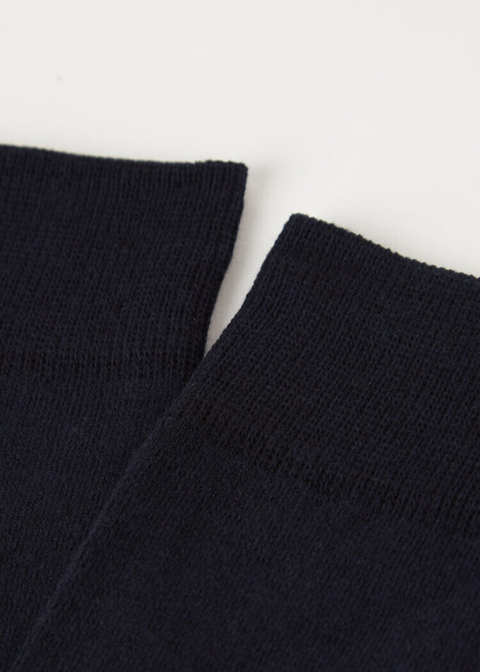 Lange Herrensocken aus Stretch-Baumwolle