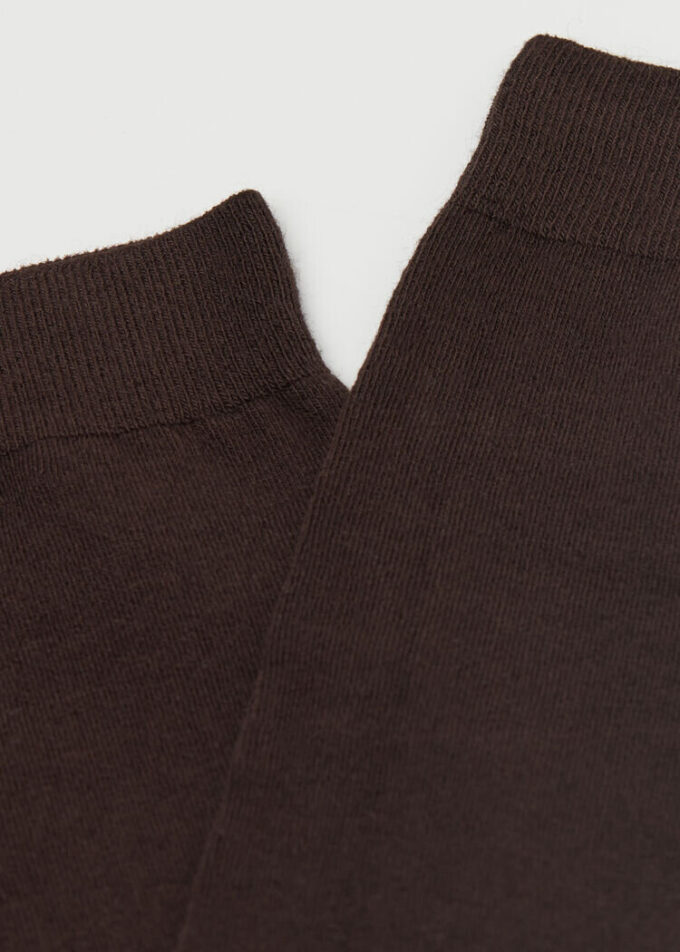 Lange Socken mit Kaschmir