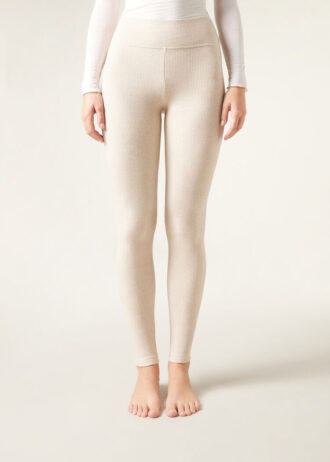 Leggings aus Kaschmirmischung