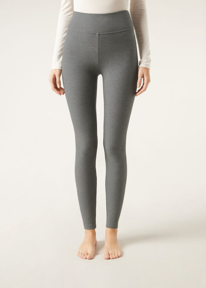 Leggings aus Kaschmirmischung