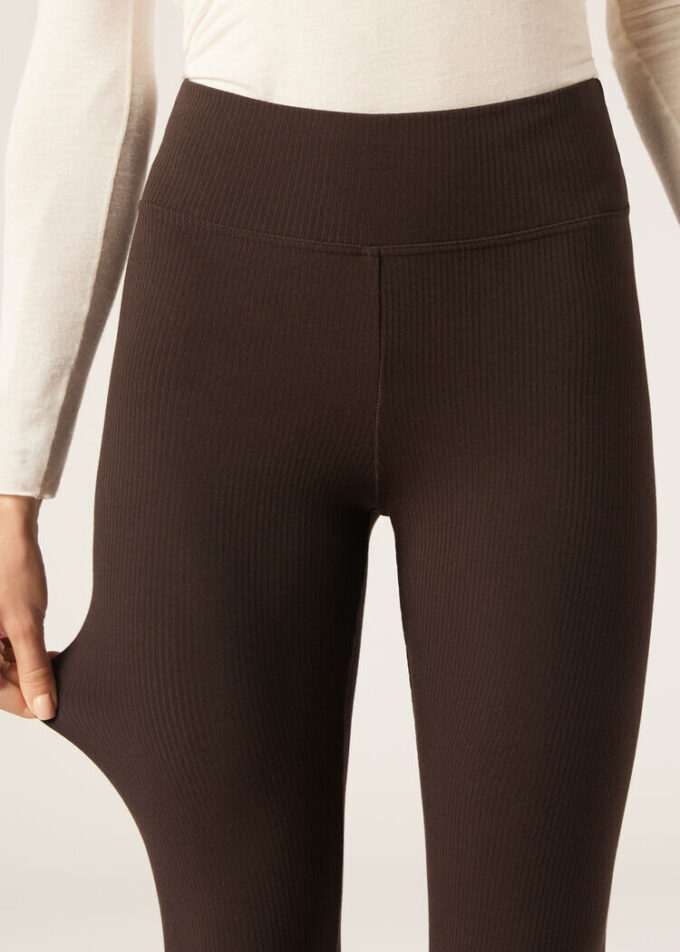 Leggings aus Kaschmirmischung