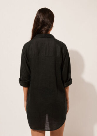 Leinen-Hemdkleid