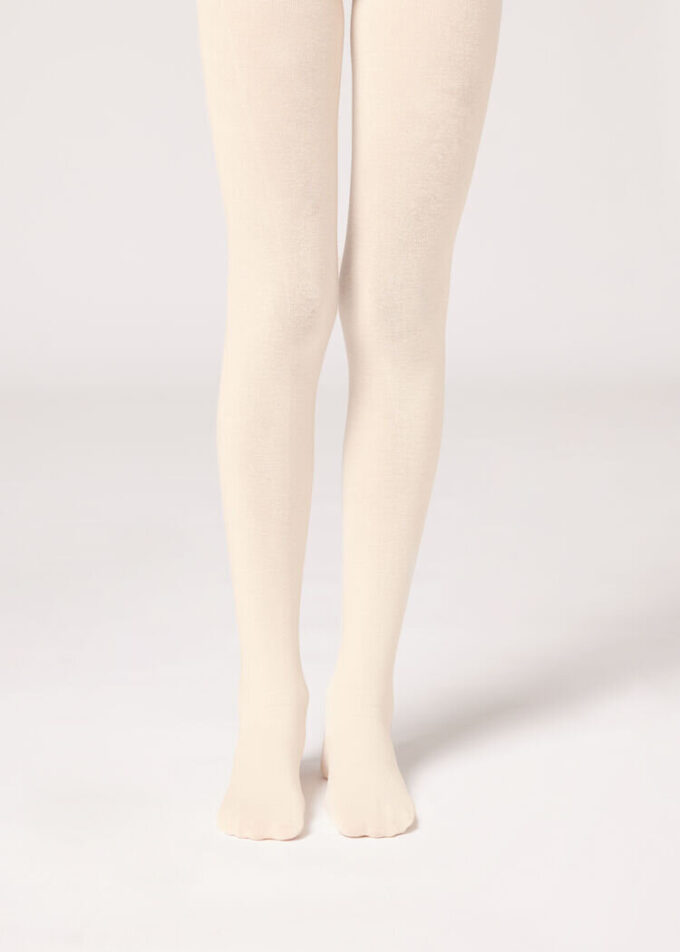 Mädchen-Strumpfhose aus Kaschmir
