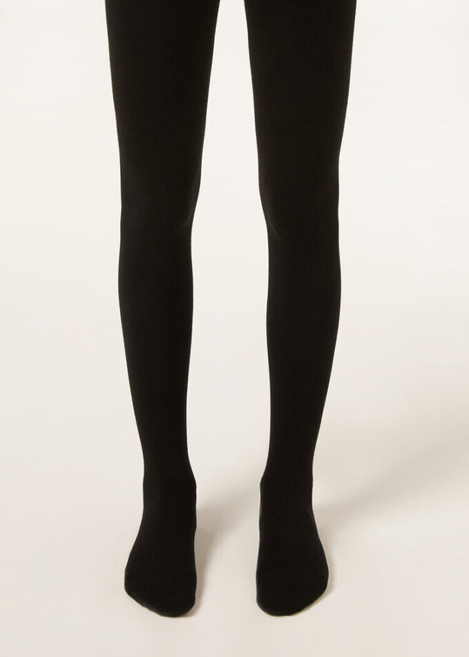 Mädchen-Strumpfhose aus Kaschmir