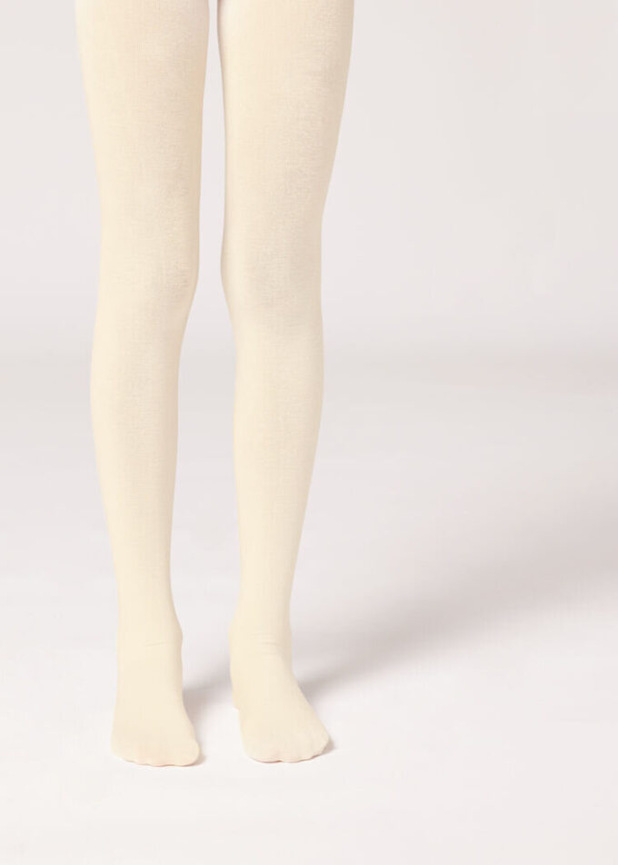 Mädchen-Strumpfhose aus Kaschmir