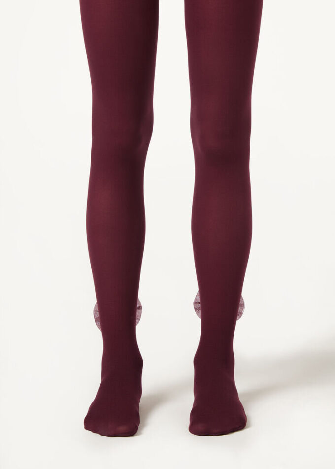 Mädchenstrumpfhose mit Schleife