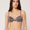Push-up-Bikinioberteil „Classic Snake“