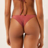 Satin-Bikinihosen im Brazilian-Bikini-Stil
