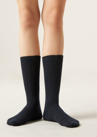 Socken aus Wolle und Kaschmir