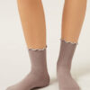 Socken mit Mikro-Punkten