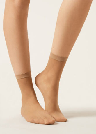 Socken mit Rautenmuster