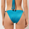 String-Bikinihose aus glänzendem Satin