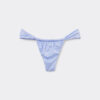 String-Bikinihose im Brazilian-Bikini-Stil aus glänzendem Satin