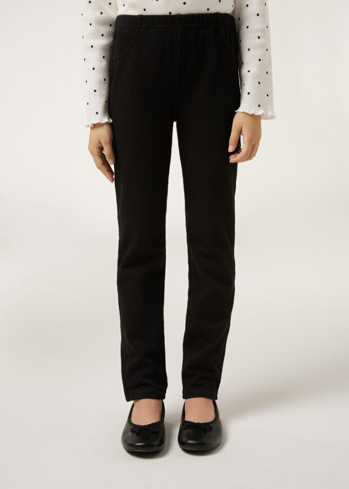 Thermal-Denim-Jeansleggings für Mädchen