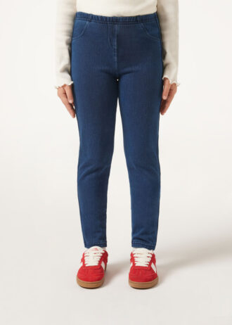 Thermal-Denim-Jeansleggings für Mädchen