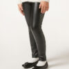 Thermal-Leggings für Mädchen in Leather Effect-Optik