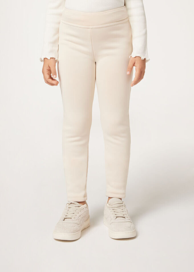 Thermal-Leggings für Mädchen mit gebürsteter Innenseite