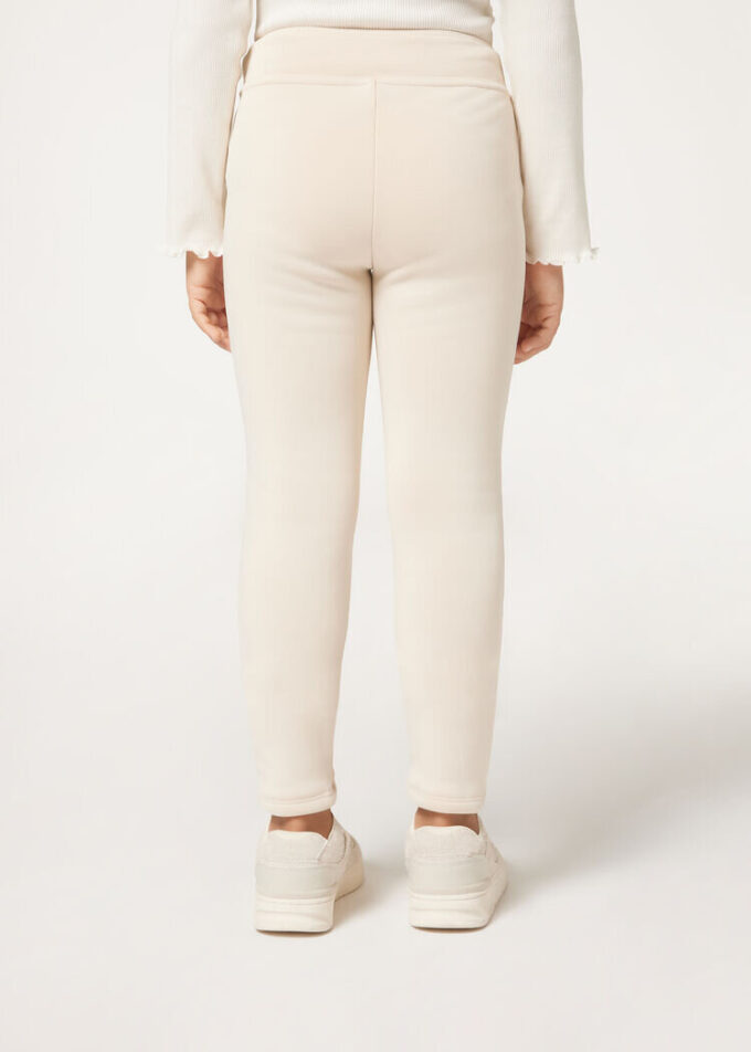 Thermal-Leggings für Mädchen mit gebürsteter Innenseite