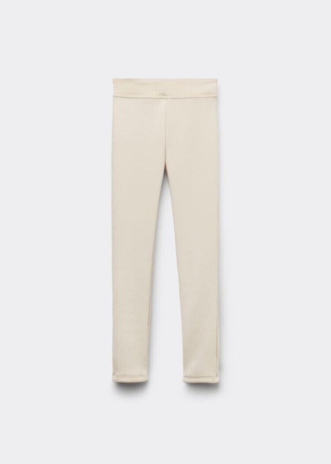 Thermal-Leggings für Mädchen mit gebürsteter Innenseite