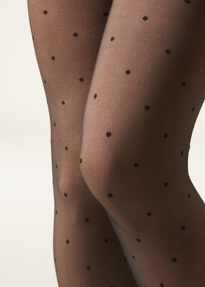 Thermal-Strumpfhose mit Sheer-Effekt, 30 Denier