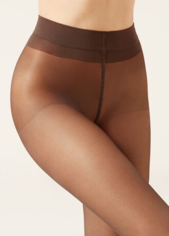 Transparente 30-Denier-Strumpfhose mit Control Top-Oberteil