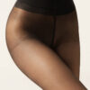 Transparente 30-Denier-Strumpfhose mit Control Top-Oberteil