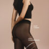 Transparente 30-Denier-Strumpfhose mit Control Top-Oberteil