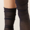Transparente kurze Socken
