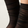 Transparente kurze Socken