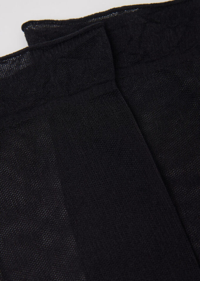 Transparente kurze Socken