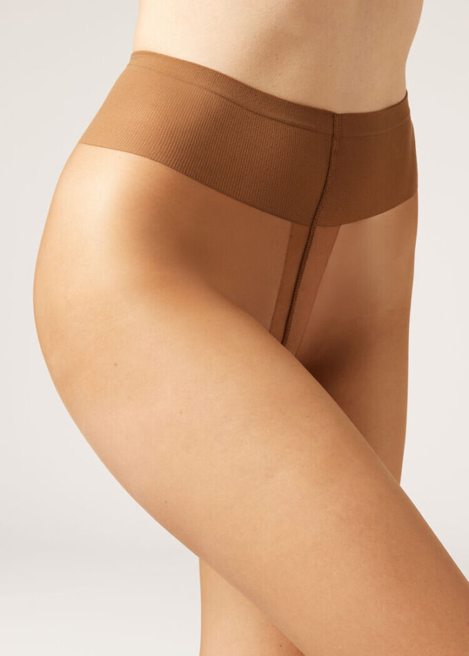 Transparente, matte, Resistant-8-Den-Strumpfhose