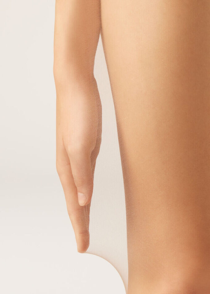 Transparente, matte, Resistant-8-Den-Strumpfhose