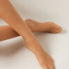 Transparente, matte Strumpfhose mit Make-up-Effekt, 15 Denier
