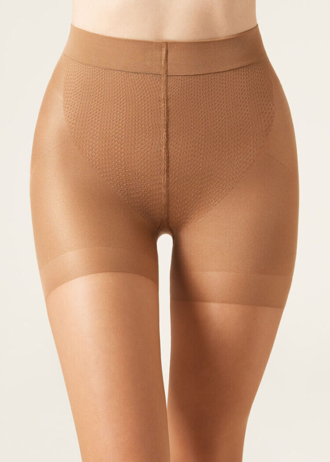 Transparente Strong Sculpt 15-Denier-Strumpfhose
