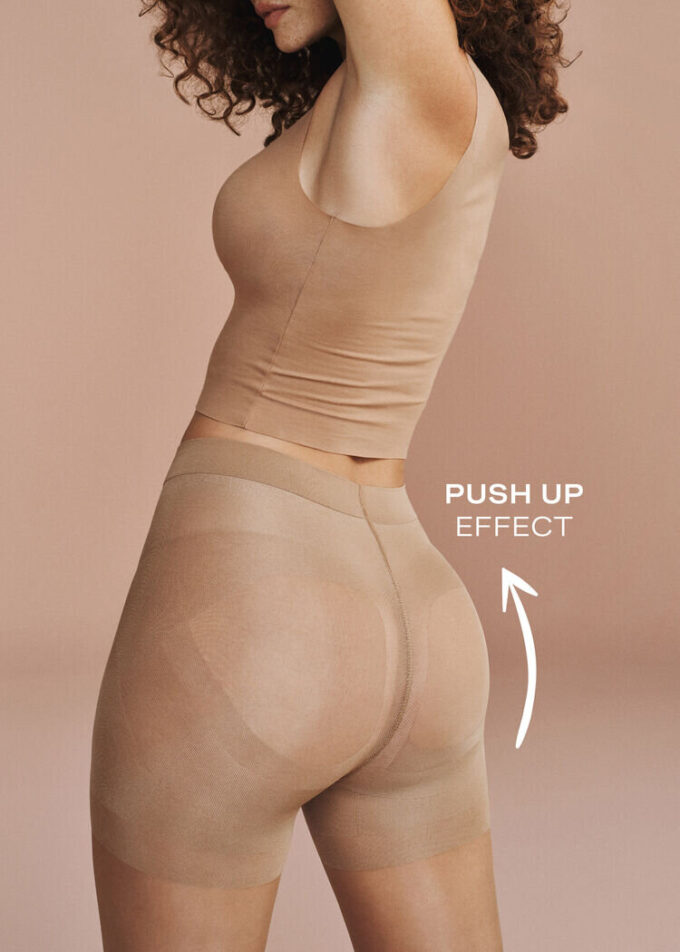 Transparente Strong Sculpt 15-Denier-Strumpfhose