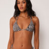 Triangel-Bikinioberteil Classic Snake