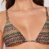 Triangel-Bikinioberteil „Elegant Ethnic“