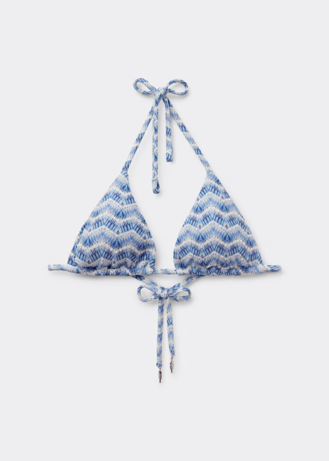 Triangel-Bikinioberteil „Water Reflection“