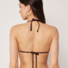 Triangel-Bikinioberteile „Brown Glitter“