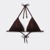 Triangel-Bikinioberteile Dark Animalier