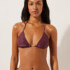 Triangel-Bikinioberteile Golden Glow