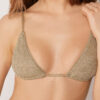 Triangel-Bikinioberteile Metallic Glow