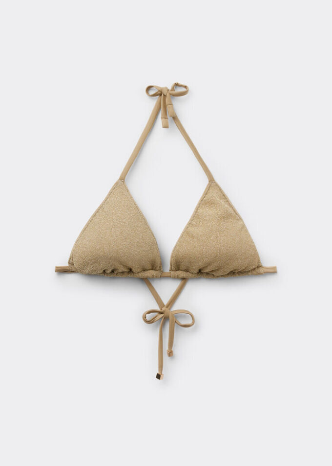 Triangel-Bikinioberteile Metallic Glow