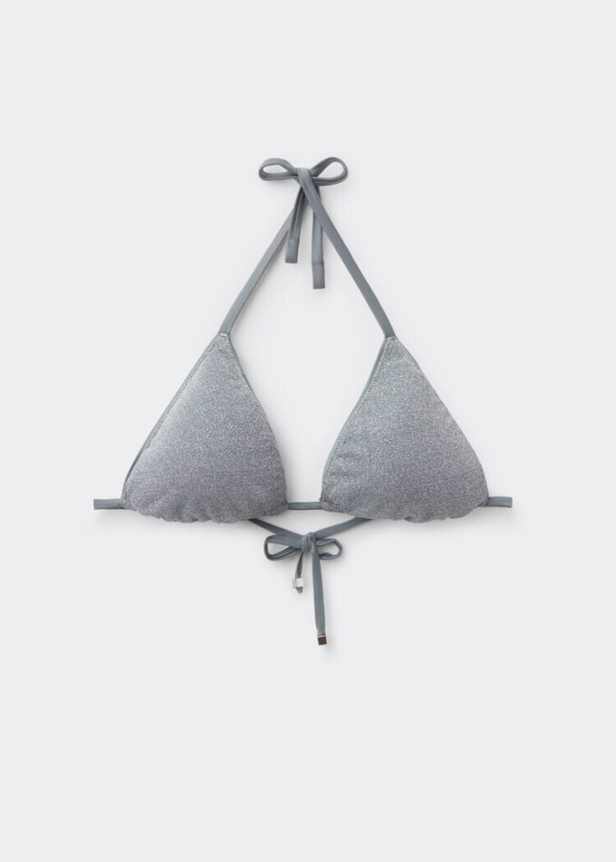 Triangel-Bikinioberteile Metallic Glow